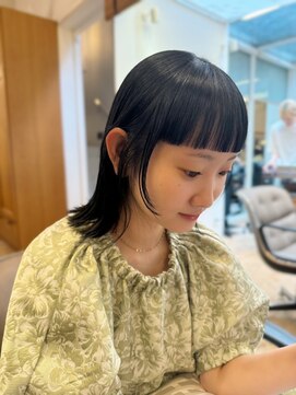 テテ ニコ(tete nico) 地毛風カラー/オン眉レイヤー