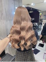 ワンズ リー 上大岡店(One's ly)&nbsp;前髪/アンブレラカラー/こなれミディ/イメチェン/ウェーブパーマ