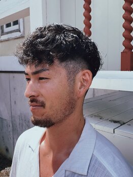 おしゃれ泥棒 あさけが丘店の写真/メンズに人気のサロン！バーバースタイル・パーマ・ブリーチはお任せください★朝のセットが簡単に◎