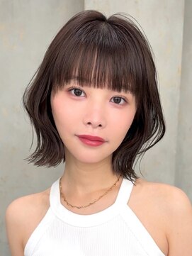 ルームバイシー 新宿(Loom. by Sea) 透明感ブルージュ×レイヤー【新宿美容室/髪質改善/韓国ヘア】