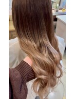スタイル 横浜(STYLE)&nbsp;ハイトーン/ケアブリーチ/ピンクグラデーション/エクステ