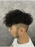 スペインカール/波巻きパーマ/ツイストスパイラル/メンズパーマ