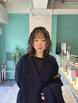 リーホリエ(Lee Horie) ハイライト×レディースパーマ【MOMOKA】