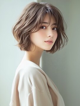 アルトリスト(Altruist Aging×HAIR&SPA) ☆イメチェンピンクベージュアンブレラカラー前髪クールショート