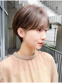 ショートヘア/マッシュショート/イメチェン/30代40代50代/表参道