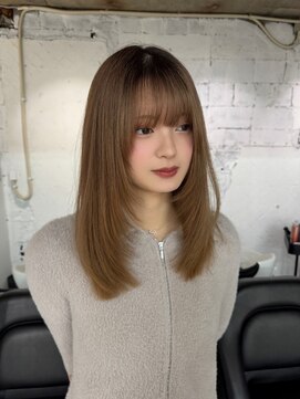 ヨーク(YOKE) ミディアムレイヤーロングレイヤーフェイスレイヤー