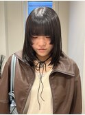 顔周りカット/顔周りレイヤー/ミディアム