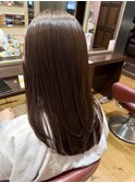 メテオカラーで叶える艶やかなレイヤースタイル