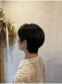 アシンメトリーショート