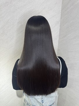 ミヨン 京橋店(miyon) 【miyon】韓国レイヤーカット、暗髪カラー、髪質改善