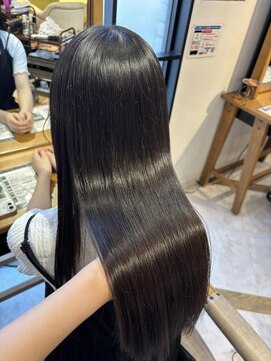 ラビスモア(Lovis moa) ラベンダーグレー/メルティカラー/似合わせカット/上尾/韓国