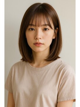 六本松航空 ふんわりナチュラルボブ