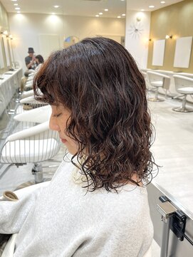 トパ タカオカ(topa takaoka) くしゅっとミディアムパーマ