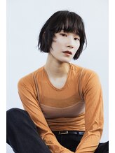 マルコ(marc..) 顔まわりレイヤーショートボブ