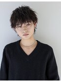 《吉田光ノ丞》マッシュウルフ/縦落ちツイストパーマ