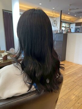 ヴァンカウンシル 清須店(VANCOUNCIL) 大人上品◎黒髪ウェーブロング/髪質改善