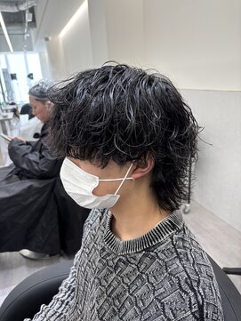 ビカムメンズヘアー 栄店(become men's hair) 前髪下ろせるサーフカール