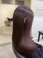 シーン(seen)&nbsp;ブリーチなしピンクカラー赤髪レッドブラウンワインレッド