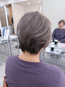 メル ヨコハマ(MeL) 明るい白髪染め/白髪ぼかし/ショート/横浜/横浜駅