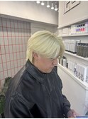 MEN’S HAIR/サーフカール/刈り上げセンターパート/渋谷