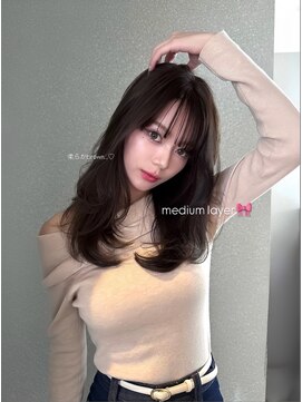 リリー(Lilley) 【本松美咲】柔らかbrown×ミディアムレイヤー