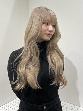 バロンフェム(baLon.fem) 【stylist AMI】ホワイトミルクティーベージュ