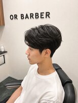 オールバーバー(OR BARBER)&nbsp;メンズ　ニュアンスパーマ　フェザーパーマ