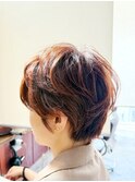 40代50代60代 &nbsp;大人パーマショート 2608