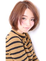 ミッシェル アフロート(michelle afloat) 外国人風髪質に見せるMichelle by afloatのラウンドCカット