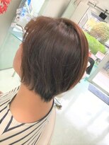 ヘアーシェイク(hairSHAKE) グラボブ&レイヤーにスライドカット