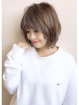 アグ ヘアー フォンテ 大泉学園店(Agu hair fonte) 大人かわいい 小顔 ショートボブ サイド