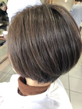 ファイブヘアーブティック(FIVE HairBoutique) 白髪染めデビューの前にウィービングカラーでナチュラルに