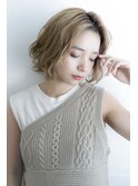【melt】20代.30代に人気!大人ニュアンスボブ×ラフパーマ