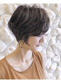 #ハンサムショート#小顔#イメチェン#大人可愛い