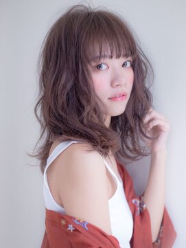 ロンドプランタン 恵比寿(Lond Printemps) 【Lond printemps水野】柔らかさ際立つゆるふわセミディ