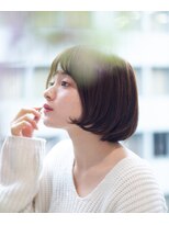スタジオ エット(studio ett)&nbsp;【studio ett】大人可愛い☆小顔ナチュラルショートボブ