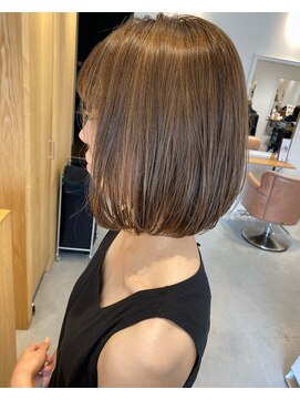 トリート 西船橋店(TREAT) ハイライト×ぷつっとボブ _西船橋/西船橋駅