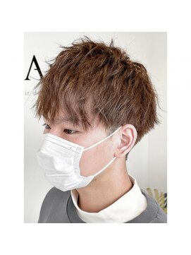 フィーリー ヘア デザイン 太田店(feAry) メンズマッシュ×波打ち