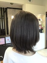 ヘアプロデュース ムース(Hair Produce MU SU) ルーセントセピアで艶感くびれミディ