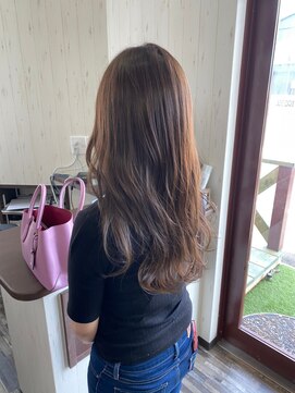 ヘアー リードレス(hair Re:dress) 大人かわいいくびれゆるふわ愛されセミロンググレージュカラー