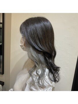 サロンドミルク 溝の口店(salon de MiLK) インナーグレーシルバー♪