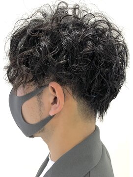クラルス(CLARUS) メンズツーブロックスタイル&スパイラルパーマ