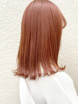 ネオリーブカップ 町田店(Neolive capu) 暖色カラー * ピンクオレンジ【町田駅 似合わせカット】