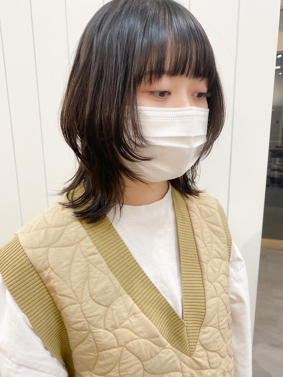 ウルフカット/顔まわりカット：L150354906｜ノースイースト 荻窪