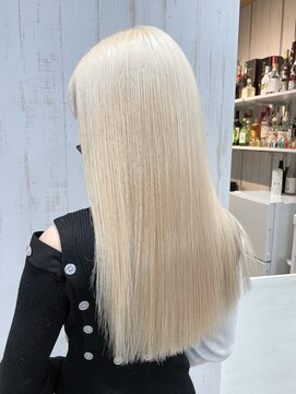 オアフ(Oahu) purple shampoo× blond