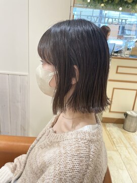 ネオリーブ クタ 町田店(Neolive kuta) 切りっぱなしボブ【町田/町田駅】