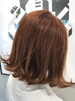 ヘアブランコブランコ 横浜(hair blanco_blanco)&nbsp;似合わせカット/くびれヘア/デザインカラー/艶ボルドー[横浜駅]