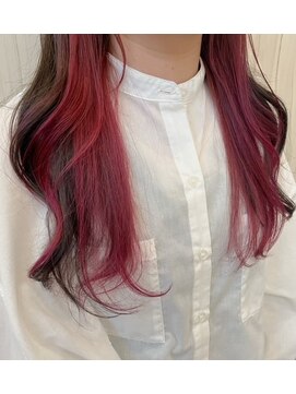 エムツージェイ(M2J) ☆インナーピンク(ブリーチなしダブルカラー）☆