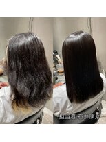 IJK 表参道&nbsp;【髪質改善縮毛矯正＋treatment税込￥16500】髪質改善縮毛矯正