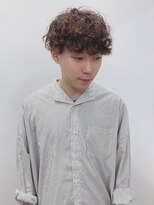 モリオフロムロンドン 松戸店(Morio from London)&nbsp;【松戸 岩口】ブラウンカラーマッシュパーマショート